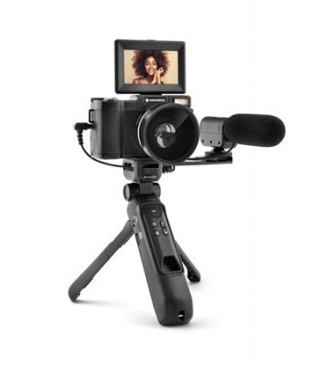 Vlogger digitális fényképezőgép szett, AGFAPHOTO Realishot "VLG4KDIG"