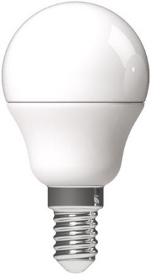 LED izzó, E14, kisgömb, G45, 6,5W, 806lm, 4000K, AVIDE