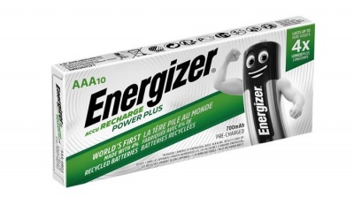 Tölthető elem, AAA mikro, 10x700 mAh, előtöltött, ENERGIZER "Extreme"