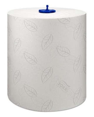 Kéztörlő, tekercses, 2 rétegű, H1 rendszer, Advanced, TORK "Matic", fehér