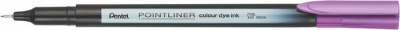 Tűfilc, 0,4 mm, PENTEL "Pointliner", mályvalila