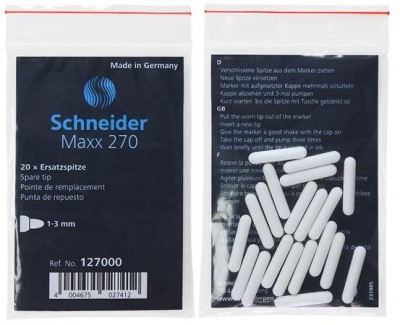 Cserehegy "Maxx 270" lakkmarkerhez, 1-3 mm, SCHNEIDER