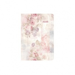 Naptár, tervező, B6, heti, TOPTIMER, "Joy flexi", pasztel